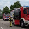 ausgelöste Brandmeldeanlage